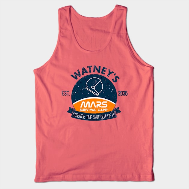 Watney's martian survival camp Tank Top by Hoppo